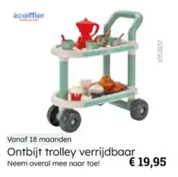 Multi bazar Ontbijt trolley verrijdbaar aanbieding