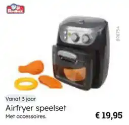 Multi bazar Airfryer speelset aanbieding