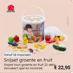 Multi bazar Snijset groente en fruit aanbieding