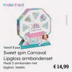 Multi bazar Sweet spin Carnaval Lipgloss armbandenset aanbieding