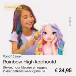 Multi bazar Rainbow High kaphoofd aanbieding