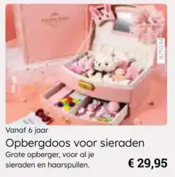 Multi bazar Opbergdoos voor sieraden aanbieding