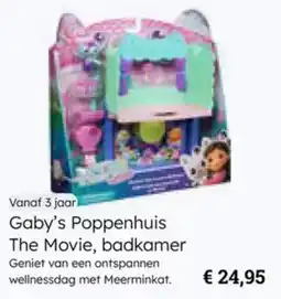 Multi bazar Gaby's Poppenhuis The Movie, badkamer aanbieding