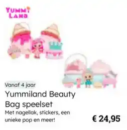 Multi bazar Yummiland Beauty Bag speelset aanbieding