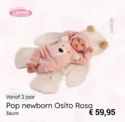 Multi bazar Pop newborn Osito Rosa aanbieding