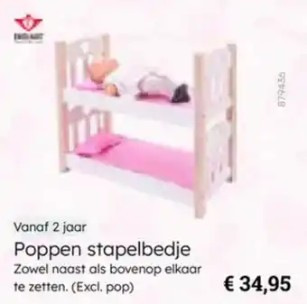 Multi bazar Poppen stapelbedje aanbieding