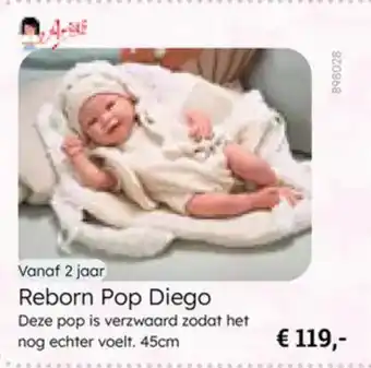 Multi bazar Reborn Pop Diego aanbieding