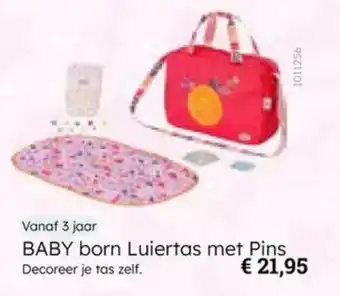 Multi bazar Baby born luiertas met pins aanbieding