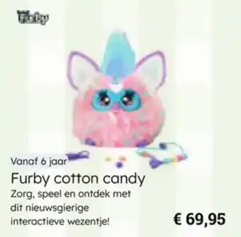 Multi bazar Furby cotton candy aanbieding