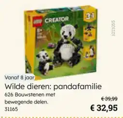 Multi bazar Wilde dieren: pandafamilie aanbieding