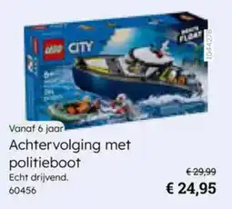 Multi bazar Achtervolging met politieboot aanbieding