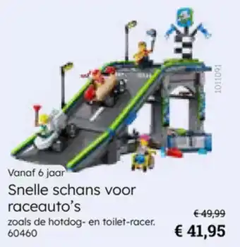 Multi bazar Snelle schans voor raceauto's aanbieding
