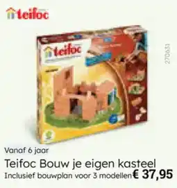 Multi bazar Teifoc Bouw je Eigen kasteel aanbieding