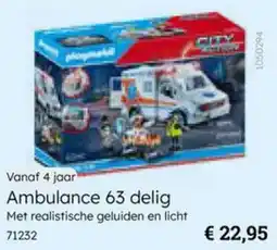 Multi bazar Ambulance 63 delig aanbieding
