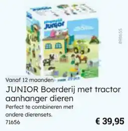 Multi bazar Junior Boerderij met Tractor Aanhanger Dieren aanbieding