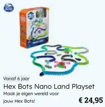 Multi bazar Hex Bots Nano Land Playset aanbieding