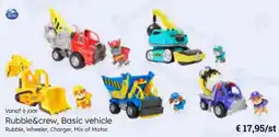 Multi bazar Rubble&crew, Basic Vehicle aanbieding