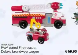 Multi bazar PAW Patrol Fire rescue, Deluxe brandweerwagen aanbieding