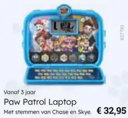 Multi bazar Paw Patrol Laptop aanbieding