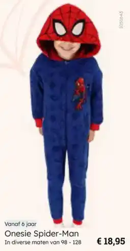 Multi bazar Onesie Spider-Man aanbieding