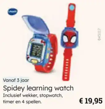 Multi bazar Spidey learning watch aanbieding