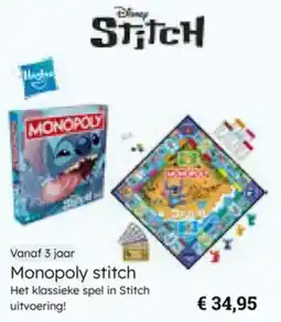 Multi bazar Monopoly stitch aanbieding