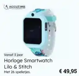 Multi bazar Horloge Smartwatch Lilo & Stitch aanbieding