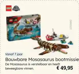 Multi bazar Bouwbare Mosasaurus bootmissie aanbieding