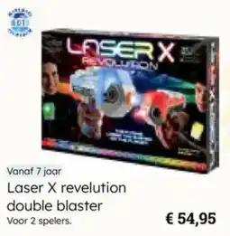 Multi bazar Laser X revelution double blaster aanbieding