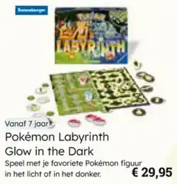 Multi bazar Pokémon Labyrinth Glow in the Dark aanbieding