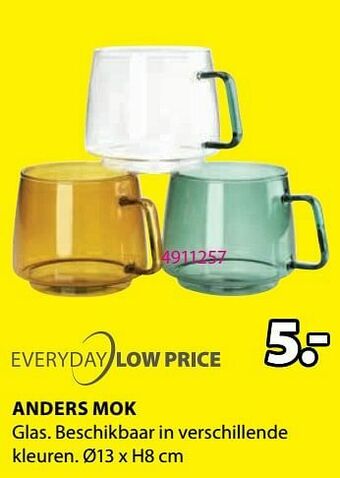 Jysk Anders mok aanbieding