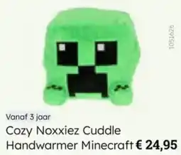 Multi bazar Cozy Noxxiez Cuddle Handwarmer Minecraft aanbieding