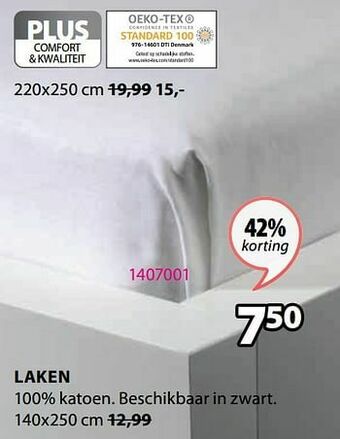 Jysk Laken aanbieding