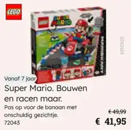 Multi bazar Super Mario Bouwen en Racen Maar aanbieding