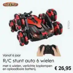 Multi bazar R/C stunt auto 6 wielen aanbieding