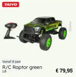 Multi bazar Taiyo R/C Raptor green aanbieding