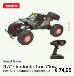 Multi bazar R/C stuntauto Iron Claw aanbieding