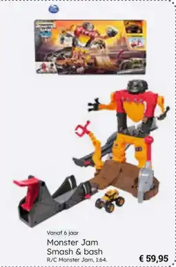 Multi bazar Monster Jam Smash & Bash aanbieding