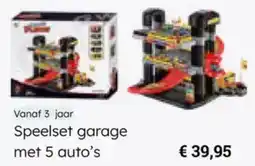 Multi bazar Speelset garage met 5 auto's aanbieding