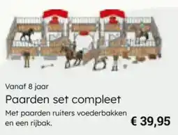 Multi bazar Paarden set compleet aanbieding