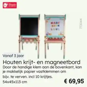 Multi bazar Houten Krijt en Magneetbord aanbieding