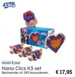 Multi bazar Nano Clics K3 Set aanbieding