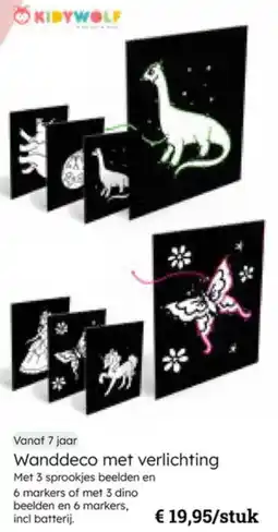 Multi bazar Wanddeco Met Verlichting aanbieding