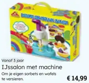 Multi bazar IJssalon met machine aanbieding