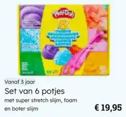 Multi bazar Set van 6 potjes aanbieding