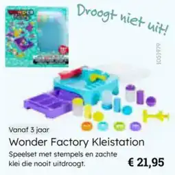 Multi bazar Wonder Factory Kleistation aanbieding