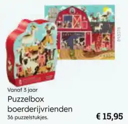 Multi bazar Puzzelbox Boerderijvrienden aanbieding