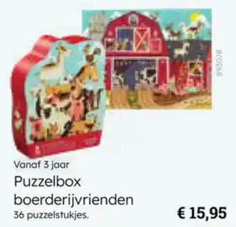 Multi bazar Puzzelbox Boerderijvrienden aanbieding