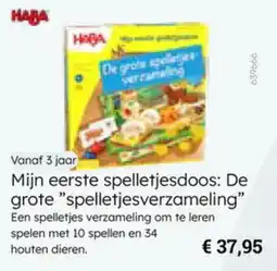 Multi bazar Mijn eerste spelletjesdoos: De grote Spelletjesverzameling aanbieding