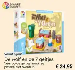 Multi bazar De wolf en de 7 geitjes aanbieding
